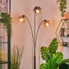 Ripoll Kogellampje, Staande lamp Amber, Duidelijk, Rookkleurig, 3-lichts