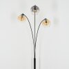 Ripoll Kogellampje, Staande lamp Amber, Duidelijk, Rookkleurig, 3-lichts