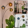 Ripoll Kogellampje, Staande lamp Blauw, Goud, Groen, 3-lichts