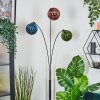 Gastor Kogellampje, Staande lamp Blauw, Groen, Koperkleurig, 3-lichts