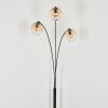 Koyoto Kogellampje, Staande lamp Amber, Duidelijk, 3-lichts