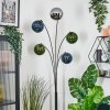 Gastor Kogellampje, Staande lamp Blauw, Chroom, Groen, Rookkleurig, 5-lichts