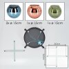 Koyoto Plafondlamp, Kogellampje Blauw, Groen, Koperkleurig, 4-lichts