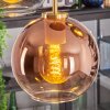 Koyoto Hanglamp, Kogellampje, Hanglamp Goud, Zwart, 5-lichts