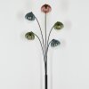 Gastor Kogellampje, Staande lamp Blauw, Groen, Duidelijk, Koperkleurig, 5-lichts