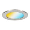 Finsrud Plafondlamp, Inbouw armatuur LED Nikkel mat, 3-lichts