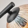 Koyoto Plafondlamp, Kogellampje Amber, Duidelijk, Rookkleurig, 3-lichts