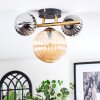 Chehalis Plafondlamp, Kogellampje Goud, Zwart, 3-lichts