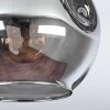 Ripoll Plafondlamp, Kogellampje Rookkleurig, 3-lichts