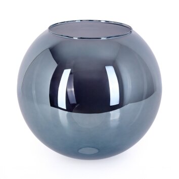 Lampenkap van glas  Koyoto Reserve glas, reserveonderdeel 30 cm Blauw