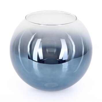 Glazen lampenkap  Koyoto Reserve glas, reserveonderdeel 25 cm Blauw, Duidelijk