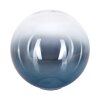 Lampenkap van glas  Gastor Reserve glas, reserveonderdeel 15 cm Blauw, Duidelijk