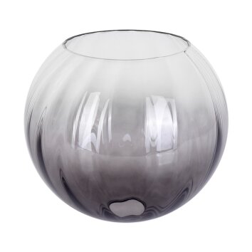 Glazen lampenkap  Koyoto Reserve glas, reserveonderdeel 20 cm Duidelijk, Rookkleurig