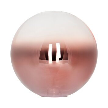 Lampenkap van glas  Bernado Reserve glas, reserveonderdeel Duidelijk, Koperkleurig