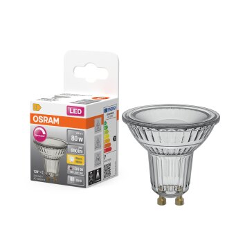 Osram GU10 7.9 Watt warm wit dimbaar 650 Lumen