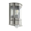 Eglo verlichting TRIBANO Wandlamp voor buiten Zilver, Gegalvaniseerd, Bewegingsmelder