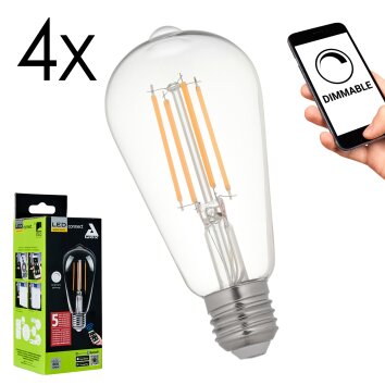 E27 6 Watt warm wit dimbaar 806 Lumen