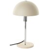 Paddestoel lamp  Briljante lampen Lillian Tafellamp Beige, Zilver, 1-licht