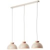 Briljante lampen Nalam Hanglamp Beige, 3-lichts