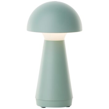 Paddenstoel look  Briljante lampen Navabi Tafellamp LED Groen, 1-licht