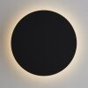 Briljante lampen Shadow Wandlamp LED Zwart, 1-licht