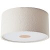 Briljante lampen Teddy Plafondlamp Wit, 3-lichts