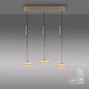 Paul Neuhaus Verlichting ELIPSA Hanglamp LED Brons, 3-lichts