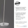 Paul Neuhaus Verlichting BENTE Staande lamp LED Zilver, 1-licht