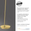 Paul Neuhaus Verlichting BENTE Staande lamp LED Messing, 1-licht