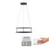 Paul Neuhaus Verlichting CONNI Hanglamp LED Zwart, 2-lichts