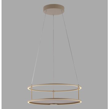 Paul Neuhaus Verlichting CONTURA Hanglamp LED Zandkleurig, 2-lichts