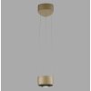 Paul Neuhaus Q-Serie Q-STRETTO Hanglamp LED Brons, 2-lichts, Afstandsbediening