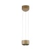Paul Neuhaus Q-Serie Q-STRETTO Hanglamp LED Brons, 2-lichts, Afstandsbediening