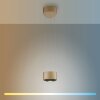 Paul Neuhaus Q-Serie Q-STRETTO Hanglamp LED Brons, 2-lichts, Afstandsbediening