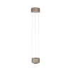 Paul Neuhaus Q-Serie Q-STRETTO Hanglamp LED Brons, 2-lichts, Afstandsbediening
