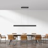 Paul Neuhaus Q-Serie Q-STRETTO Hanglamp LED Zwart, 2-lichts, Afstandsbediening