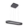 Paul Neuhaus Q-Serie Q-STRETTO Hanglamp LED Zwart, 2-lichts, Afstandsbediening