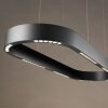 Paul Neuhaus Q-Serie Q-STRETTO Hanglamp LED Zwart, 2-lichts, Afstandsbediening