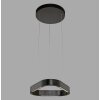 Paul Neuhaus Q-Serie Q-STRETTO Hanglamp LED Zwart, 2-lichts, Afstandsbediening