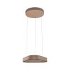Paul Neuhaus Q-Serie Q-STRETTO Hanglamp LED Brons, 2-lichts, Afstandsbediening