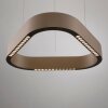 Paul Neuhaus Q-Serie Q-STRETTO Hanglamp LED Brons, 2-lichts, Afstandsbediening