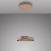 Paul Neuhaus Q-Serie Q-STRETTO Hanglamp LED Brons, 2-lichts, Afstandsbediening