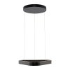 Paul Neuhaus Q-Serie Q-STRETTO Hanglamp LED Zwart, 2-lichts, Afstandsbediening