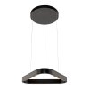 Paul Neuhaus Q-Serie Q-STRETTO Hanglamp LED Zwart, 2-lichts, Afstandsbediening
