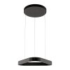 Paul Neuhaus Q-Serie Q-STRETTO Hanglamp LED Zwart, 2-lichts, Afstandsbediening