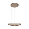 Paul Neuhaus Q-Serie Q-STRETTO Hanglamp LED Brons, 2-lichts, Afstandsbediening