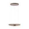 Paul Neuhaus Q-Serie Q-STRETTO Hanglamp LED Brons, 2-lichts, Afstandsbediening