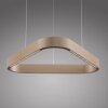 Paul Neuhaus Q-Serie Q-STRETTO Hanglamp LED Brons, 2-lichts, Afstandsbediening