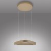 Paul Neuhaus Q-Serie Q-STRETTO Hanglamp LED Brons, 2-lichts, Afstandsbediening