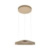 Paul Neuhaus Q-Serie Q-STRETTO Hanglamp LED Brons, 2-lichts, Afstandsbediening